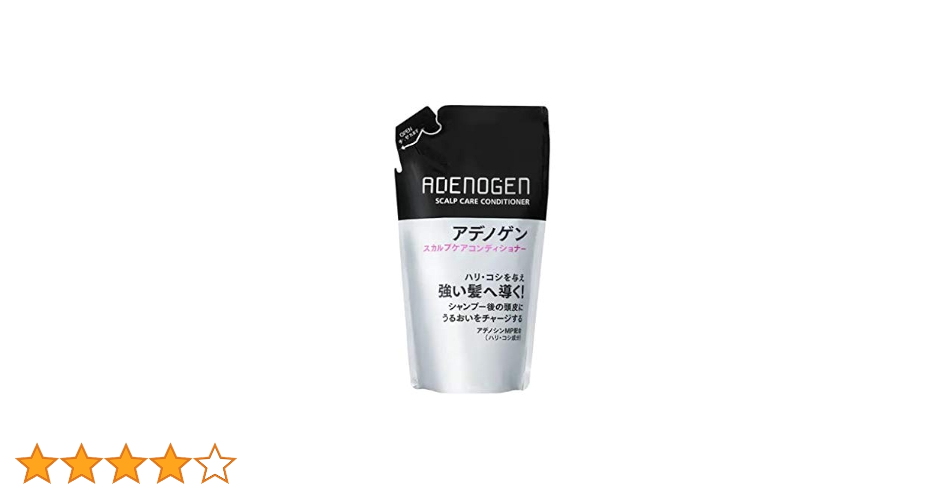 アデノゲン スカルプケアコンディショナー 4本セット 資生堂 アデノゲン スカルプケアコンディショナー ( 400ml